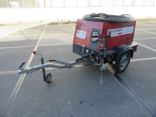 Compressor (aanhangwagen) incl. sloophamer - Afbeelding 2