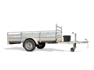 Aanhangwagen enkel asser