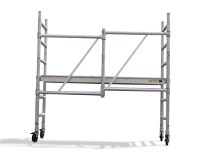 Rolsteiger aluminium, werkhoogte 4,20mtr