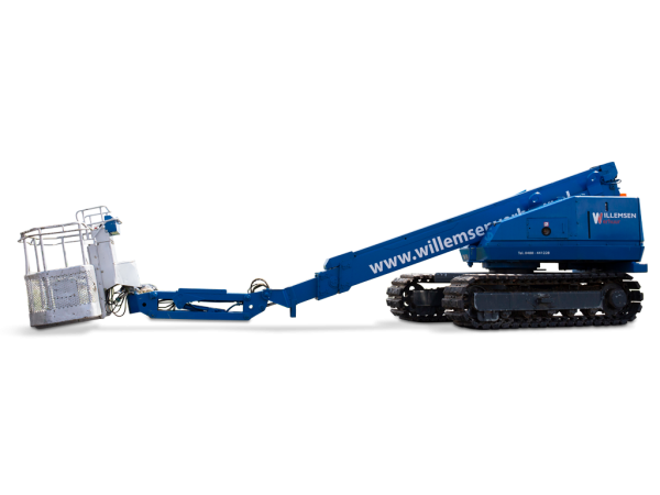 Trax telescoop (rups) hoogwerker 14mtr werkhoogte - Afbeelding 2