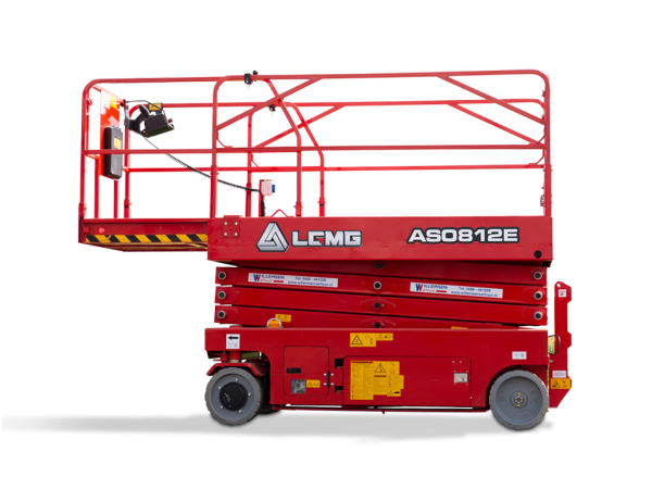 Schaarhoogwerker (accu) 10,20mtr werkhoogte - Afbeelding 2