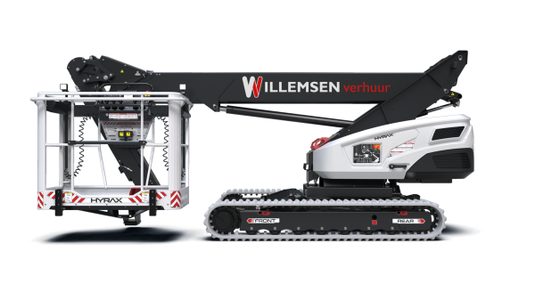 Hyrax telescoop hoogwerker 12.6 meter werkhoogte